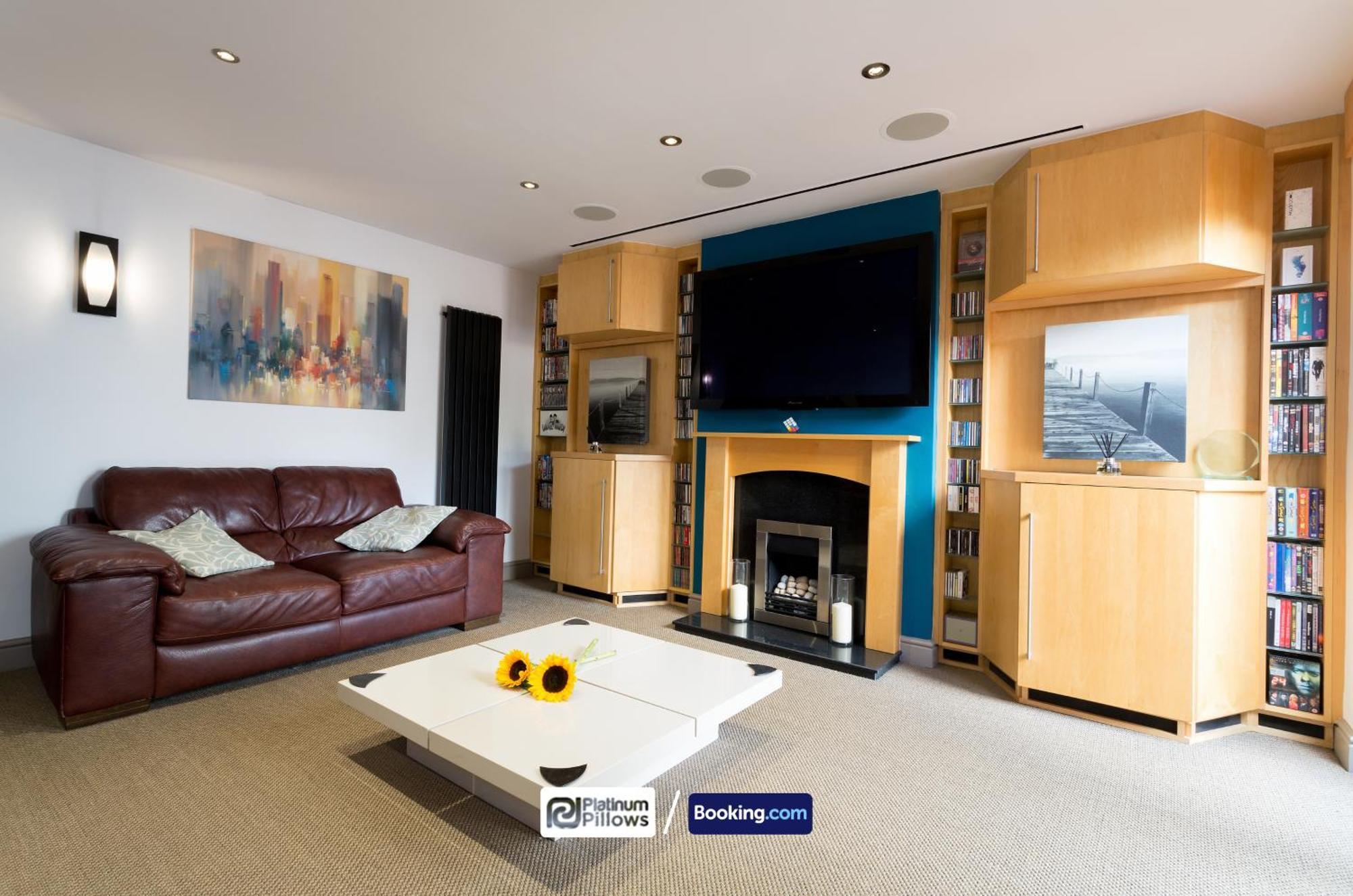 Modern Oxford 4 Bedroom Apartment, Contractor Accommodation, Walkable Into City Centre, Weekly & Monthly Deals מראה חיצוני תמונה