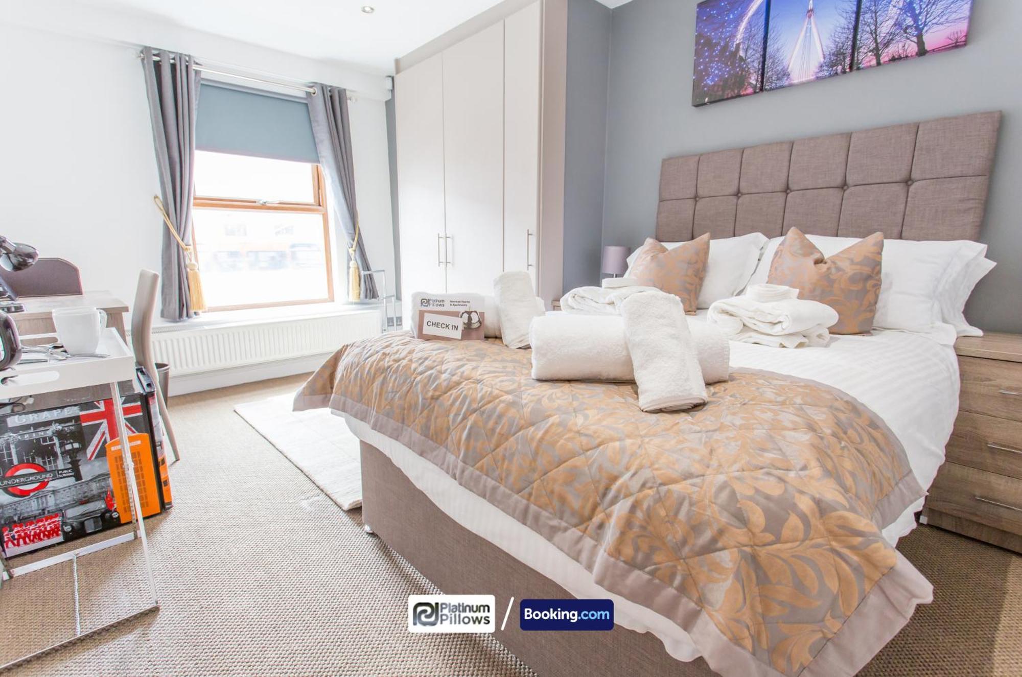 Modern Oxford 4 Bedroom Apartment, Contractor Accommodation, Walkable Into City Centre, Weekly & Monthly Deals מראה חיצוני תמונה