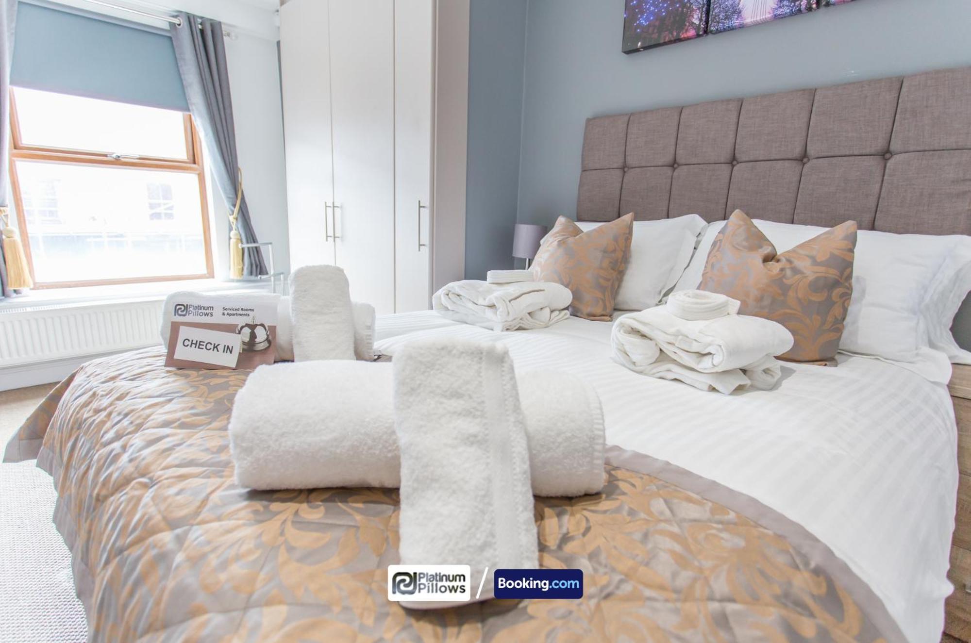 Modern Oxford 4 Bedroom Apartment, Contractor Accommodation, Walkable Into City Centre, Weekly & Monthly Deals מראה חיצוני תמונה